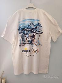 t-shirt birra Corona Olimpiadi Milano Cortina 2026