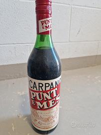 bottiglie da collezione Carpano Punt e Mes vermut