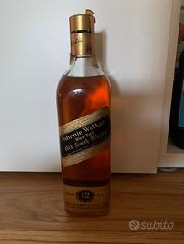Whisky Johnnie Walker Black Label 12 anni '60