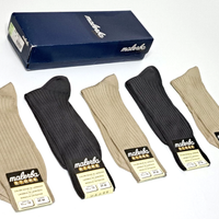 5 PAIA CALZE CORTE UOMO *MALERBA_100% COTONE