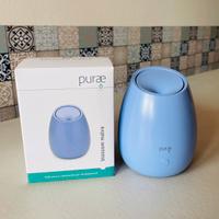 Diffusore ultrasuoni Purae NUOVO + 2 oli essenz.