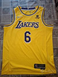 MAGLIETTA LEBRON JAMES ORIGINALE PREZZO TRATTABILE