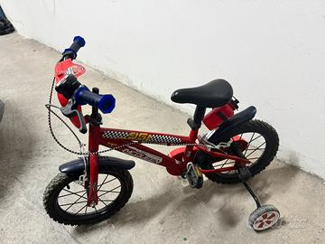 Bici bambino Cars Disney Pixar
