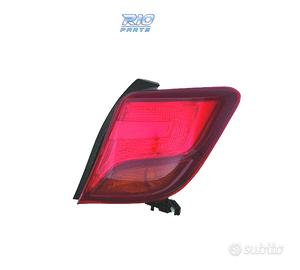 FANALE DESTRO PER TOYOTA YARIS 5P 14- ROSSO