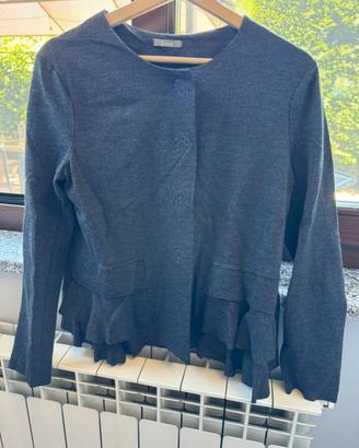 Cardigan elasticizzato dixie grigio taglia M