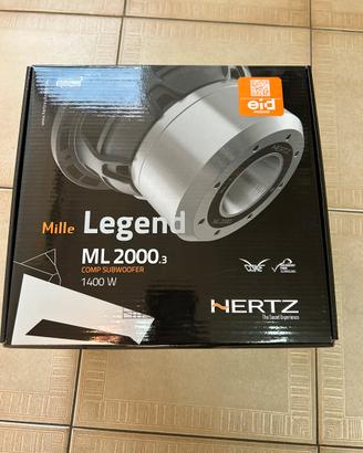 Subwoofer hertz ml 2000.3