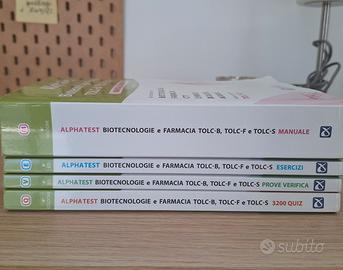 Kit completo Alphatest per TOLC-B, TOLC-F e TOLC-S