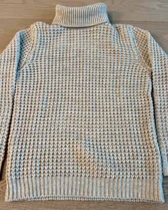 Maglione collo alto uomo BERNA in lana