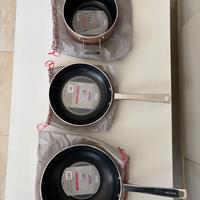 Set padelle Moneta nuove