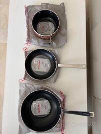 Set padelle Moneta nuove