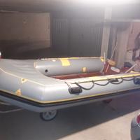 Gommone smontabile 3.80 con motore Selva 15 hp