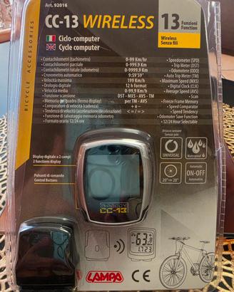Ciclo-computer contachilometri CC-13 WIRELESS