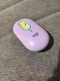 Logitech POP Mouse (viola/verde) – Bluetooth, funz
