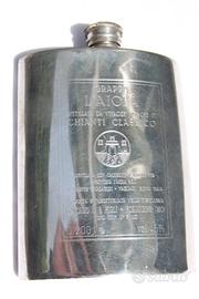 Fiaschetta tascabile in Fine British Pewter