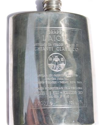 Fiaschetta tascabile in Fine British Pewter