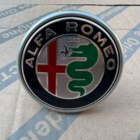 Tasto Baule Fregio Stemma ORIGINALE Alfa Romeo