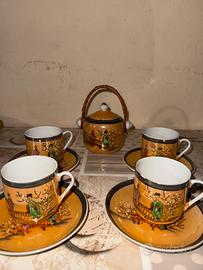 Set tazzine e piattini cinesi