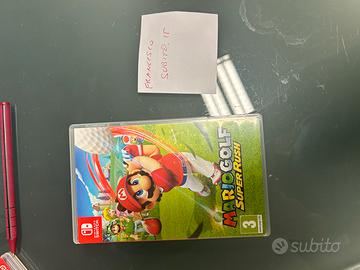 MARIO GOLF SUPER RUSH x NINTENDO SWITCH