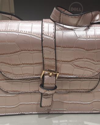 Borsetta nude donna Pink Rosa Cocco 26x20x8 cm