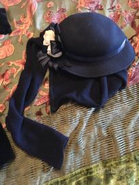 Cappello bimba in feltro