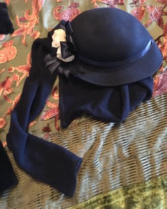 Cappello bimba in feltro