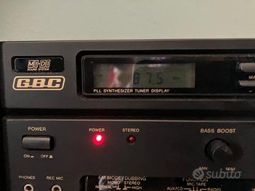Radio Hi -Fi anni 80  G.B.C cassette