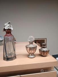 3 Boccette profumo vintage