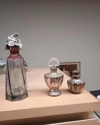 3 Boccette profumo vintage