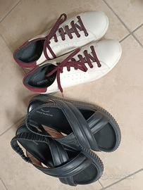 2 paia scarpe nuove VOILE BLANCHE e GEOX 