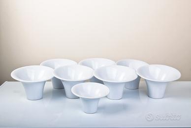 Vasi ceramica moderni per allestimenti Matrimoni