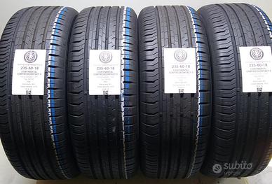 4 GOMME 235 60 18 CONTINENTAL A77051