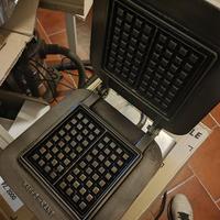 Piastra professionale per waffel waffle