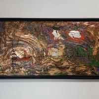 Quadro Materico Oro "Equinozio" (2011) - Cosmo D.