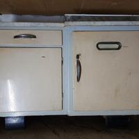 Cucina legno vintage (non completa), anni 50