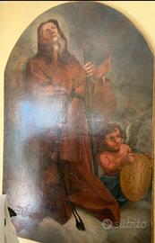 Antico dipinto San Francesco di Paola