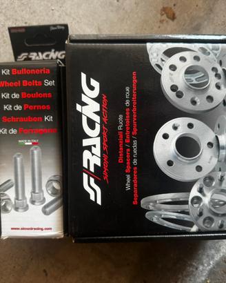 distanziali 2 cm simoni racing 4x100 con bulloni
