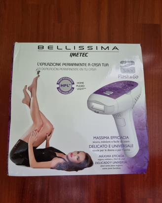 Epilatore permanente Imetec Flash & Go, depilatore