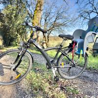 Bicicletta Btwin Original 5 + seggiolino baby