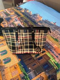 Borsa a quadrettoni