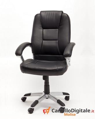 POLTRONA DA UFFICIO PRESIDENZIALE MODELLO CARTIER