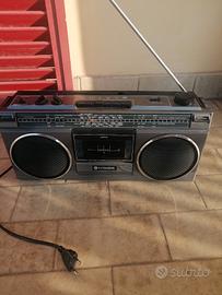 Stereo portatile 1986 cassette radio Hitachi vint 