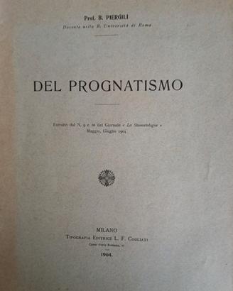 Quattro pubblicazioni odontoiatriche primo 900