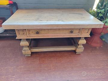 Mobiletto basso legno vintage 
