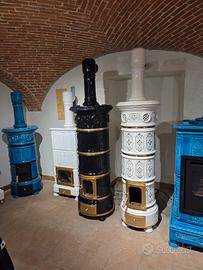 stufa in ceramica di Castellamonte 