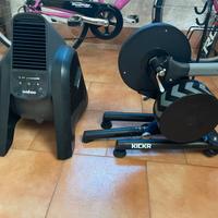 Rulli wahoo kickr e ventilatore