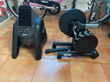 Rulli wahoo kickr e ventilatore