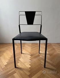 Sedia Vintage design ‘80 Post Moderno/industriale
