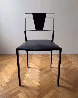 Sedia Vintage design ‘80 Post Moderno/industriale