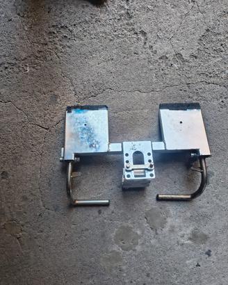 pedaliera arretrata per  kart 