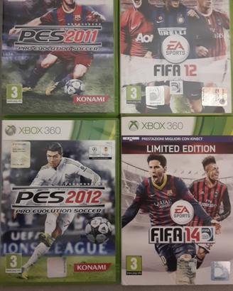 Xbox 360 - Set di giochi a tema calcio